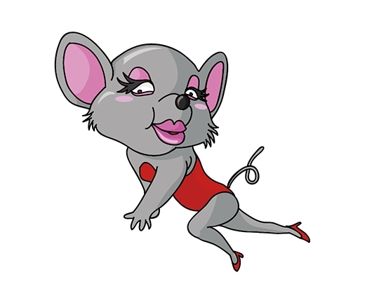 ネズミのキャラクターお色気ver キャラクター 制作ならキャラック