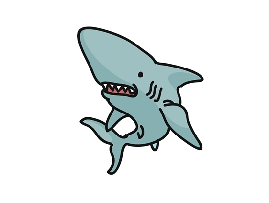 恐怖体験キャラクター サメの場合 キャラクター 制作ならキャラック